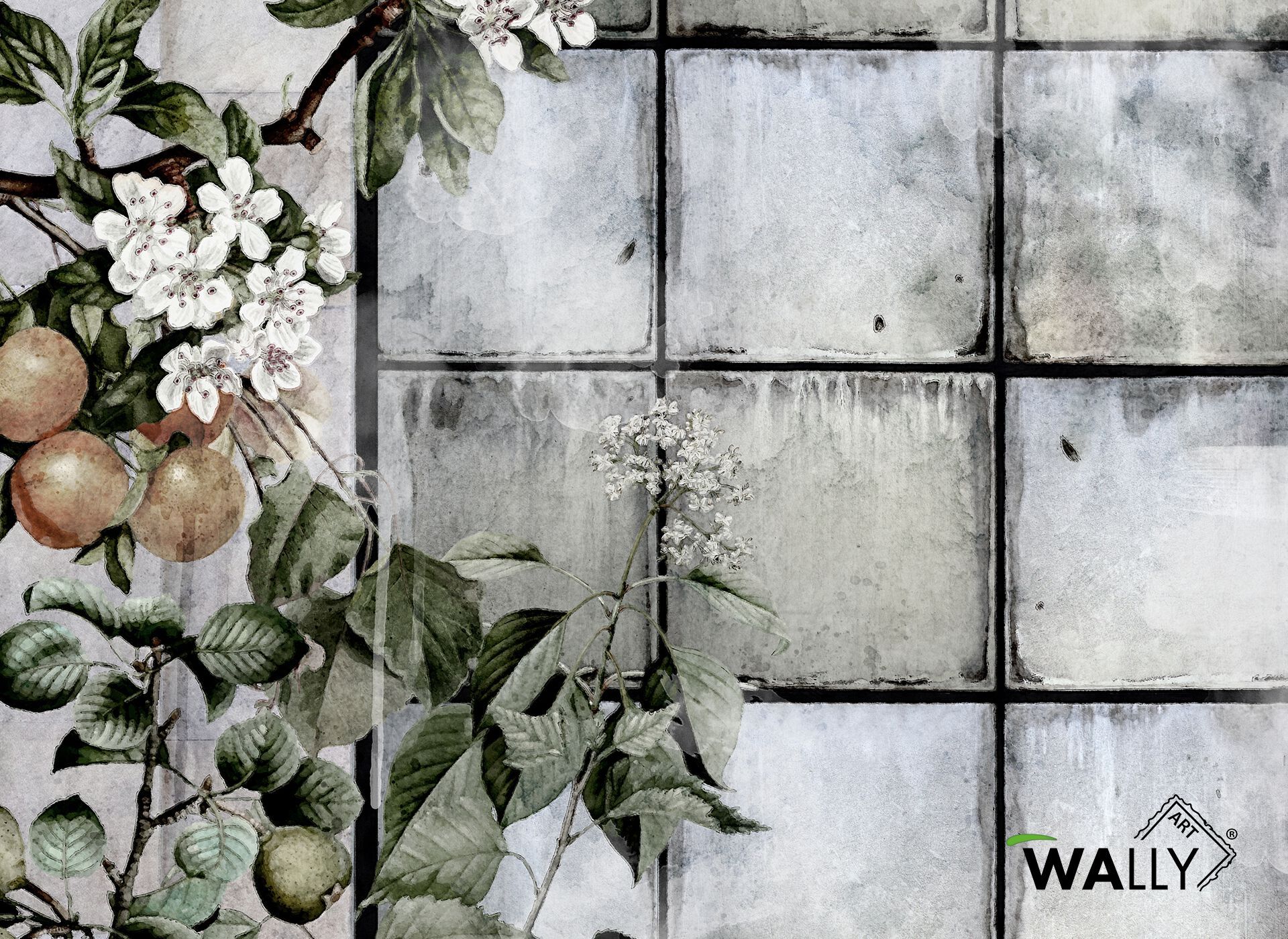 Моющиеся нетканые обои WALLYART Lacollection ARCH-00067314 - Вид №2