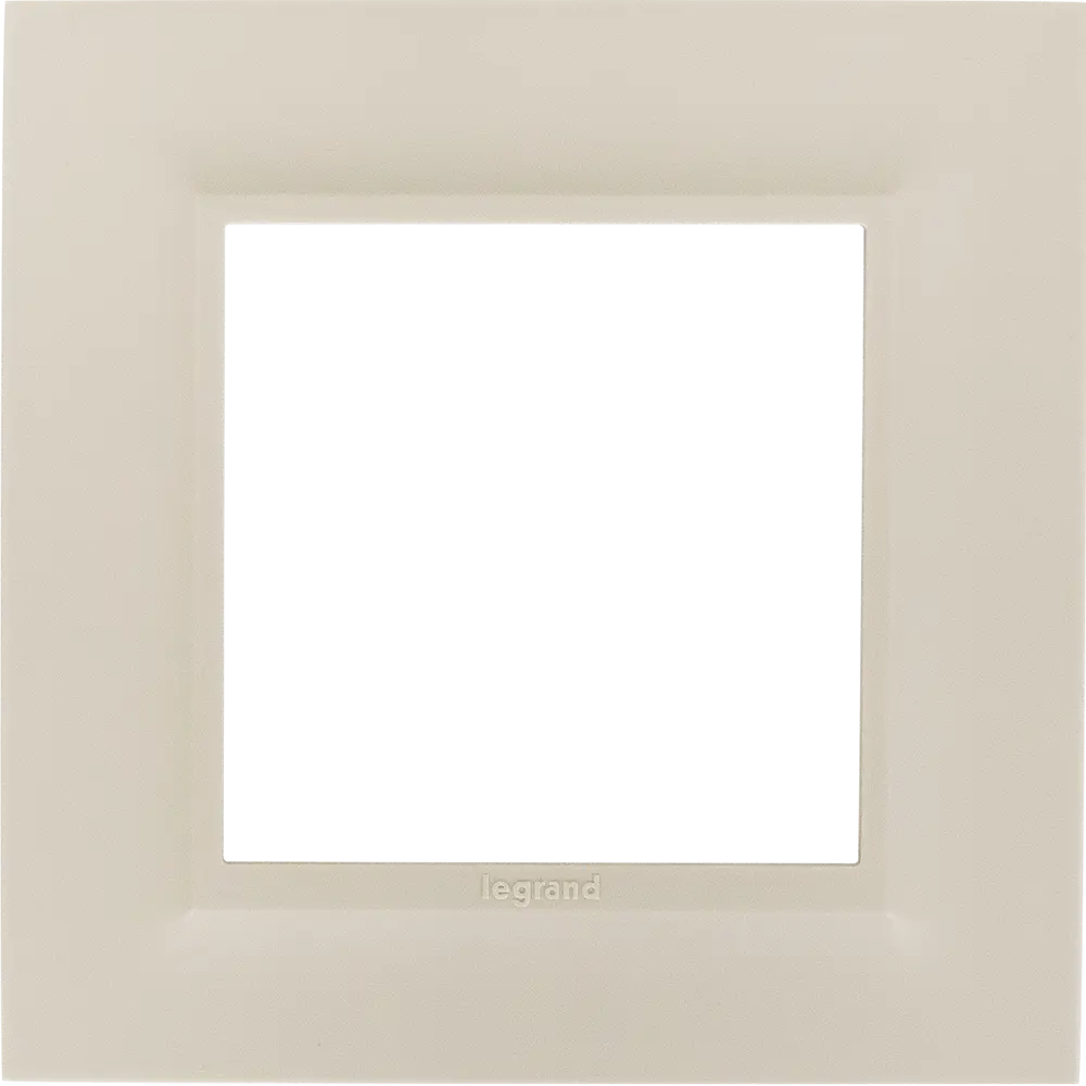 82064664 Рамка для розеток и выключателей Legrand Structura 1 пост, цвет слоновая кость STLM-0018651
