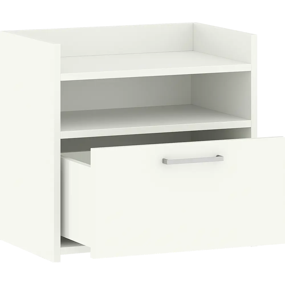 Тумба прикроватная 49.8x48.4x33.3 см ЛДСП цвет белый лед Santreyd STLM-2094908 - Вид №2