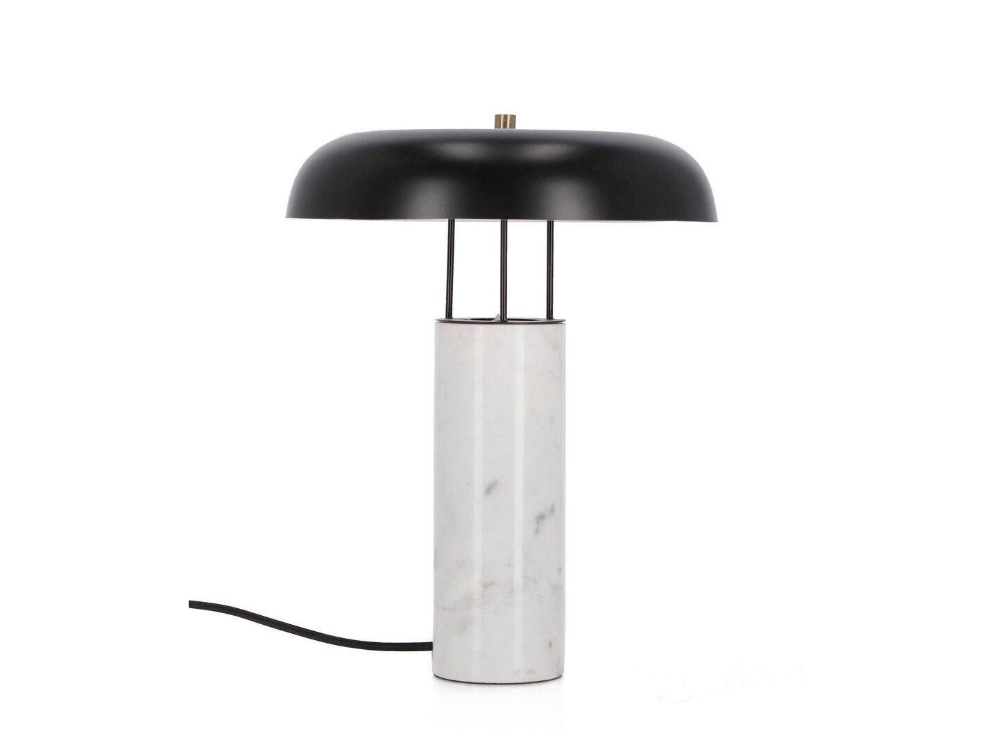 Настольная лампа из металла и мрамора BIZZOTTO KAITHAL ARCH-00077517