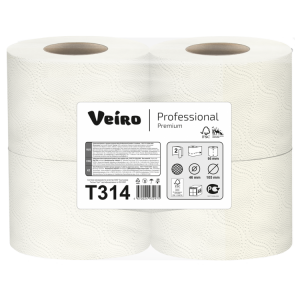 T314 Veiro Туалетная бумага в рулонах Veiro Professional Comfort T314 Q2 12 рулонов по 20 м