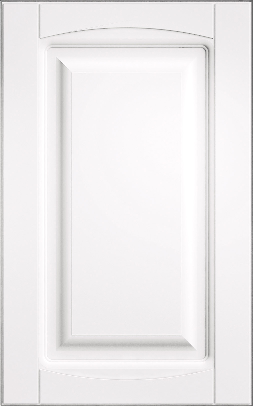 Фасады для кухни Кантри Фрезеровка «Кембридж» Белая лилия №538 SIDAK SIST160-10383