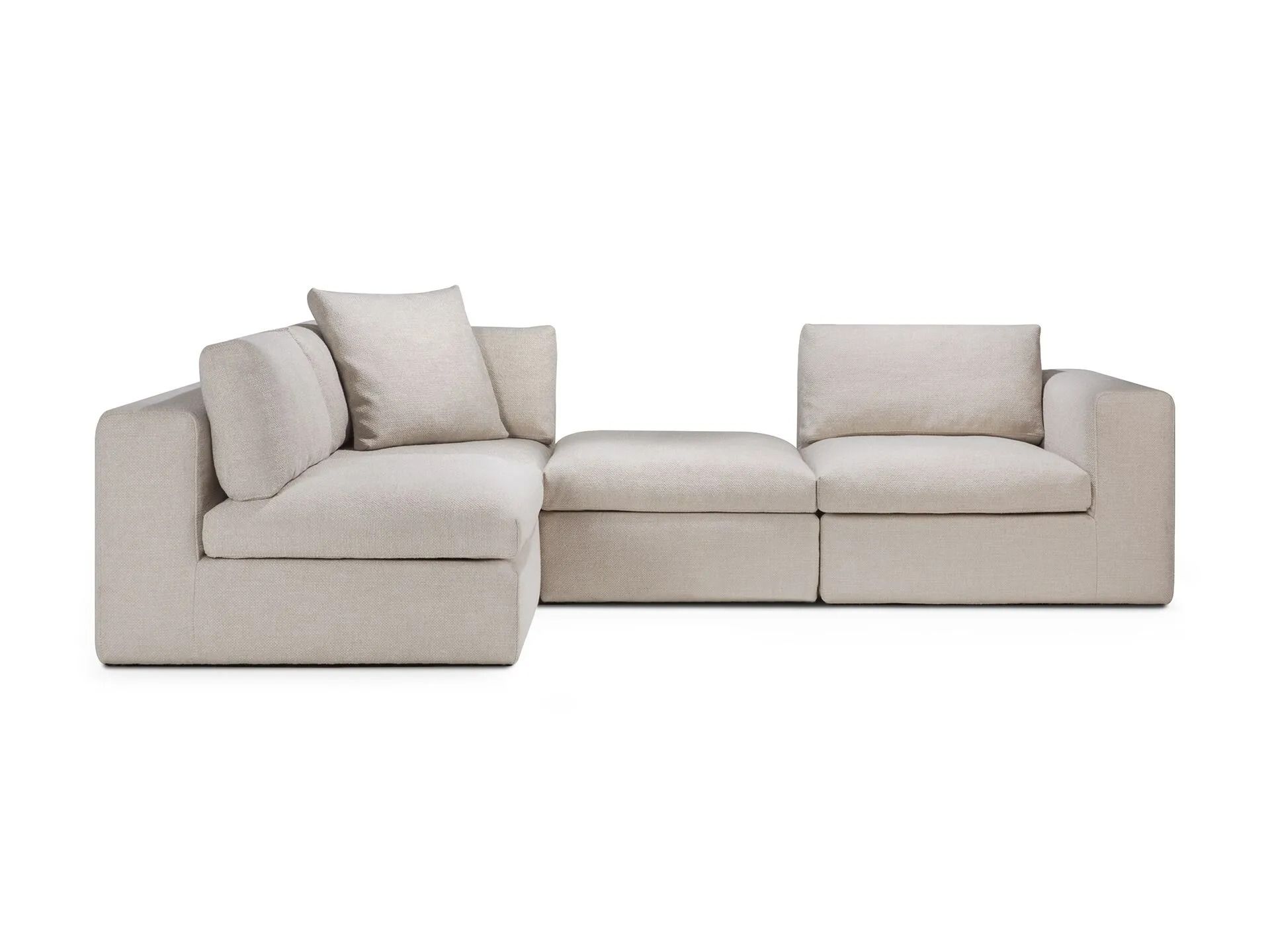 Тканевое угловое кресло Ethnicraft Mellow ARCH-00115896 - Вид №7