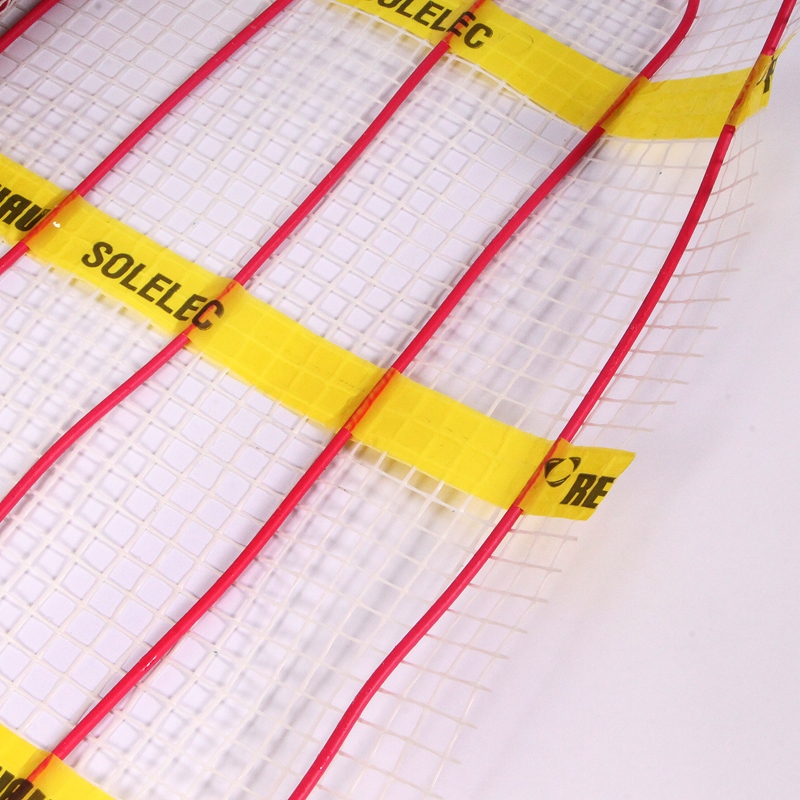 Мат греющий двужильный 160Вт/м2 на полимерной сетке REHAU 0,5x8м 226078 - Вид №4