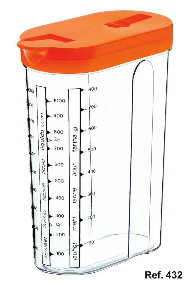 90148695 Банка-дозатор мерная Cosmoplast 2132 STLM-0116902