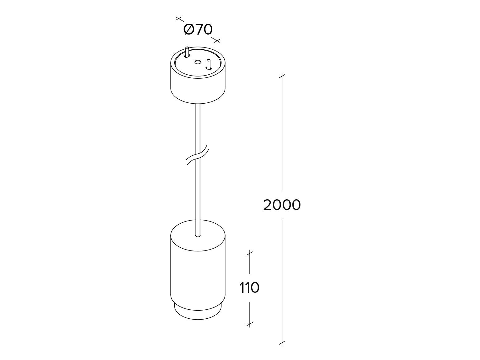 Гипсовый подвесной светильник Tecnico PROPILEI ARCH-00046266 - Вид №2
