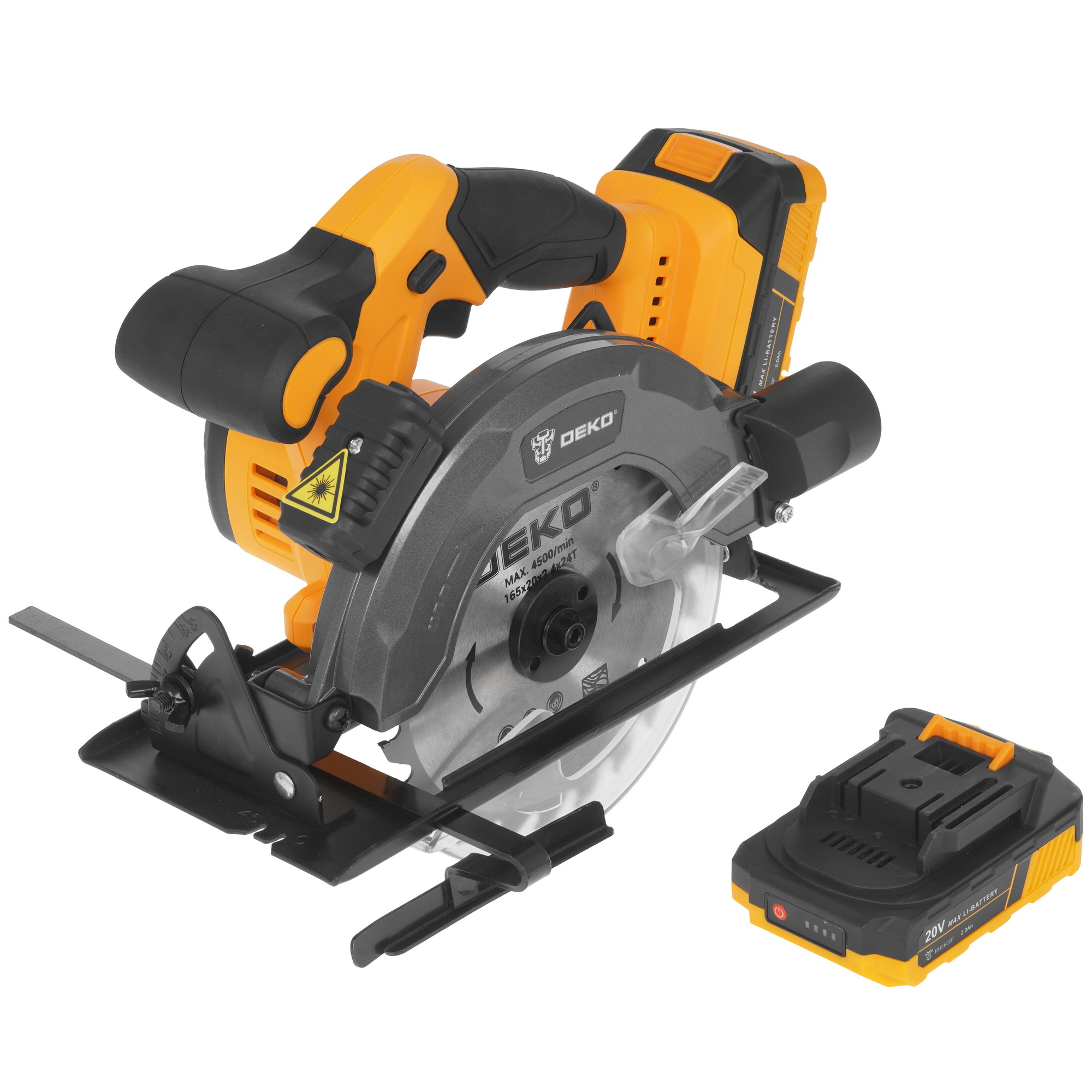 Пила дисковая DEKO DKCS20 Laser 5445919 STDN-0124140 - Вид №1