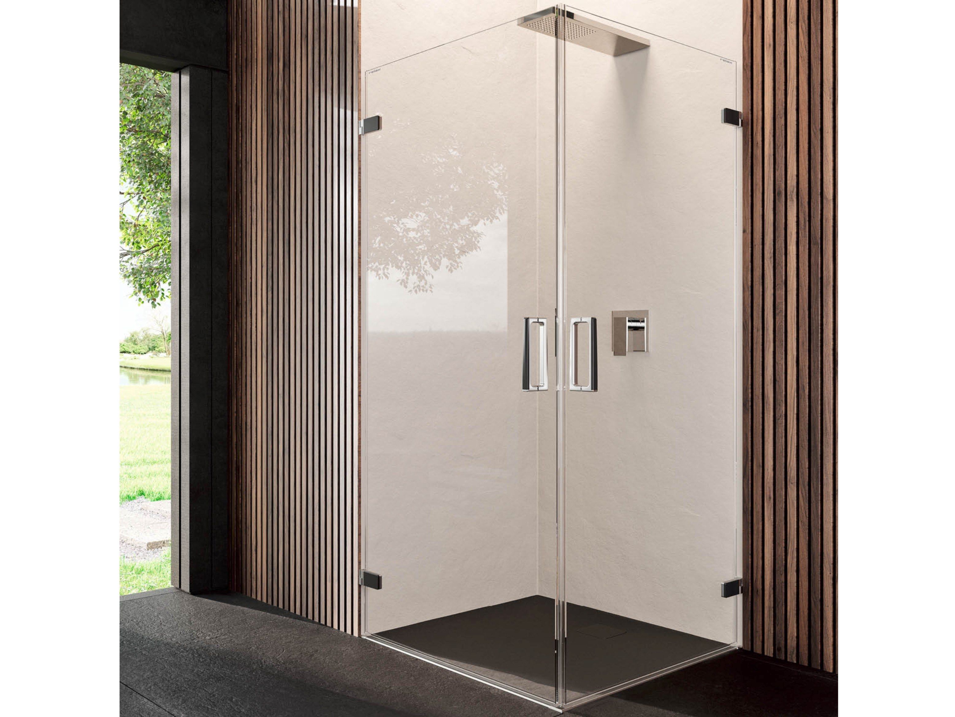 Угловая душевая кабина с распашной дверью RELAX Cardine M ARCH-00115194