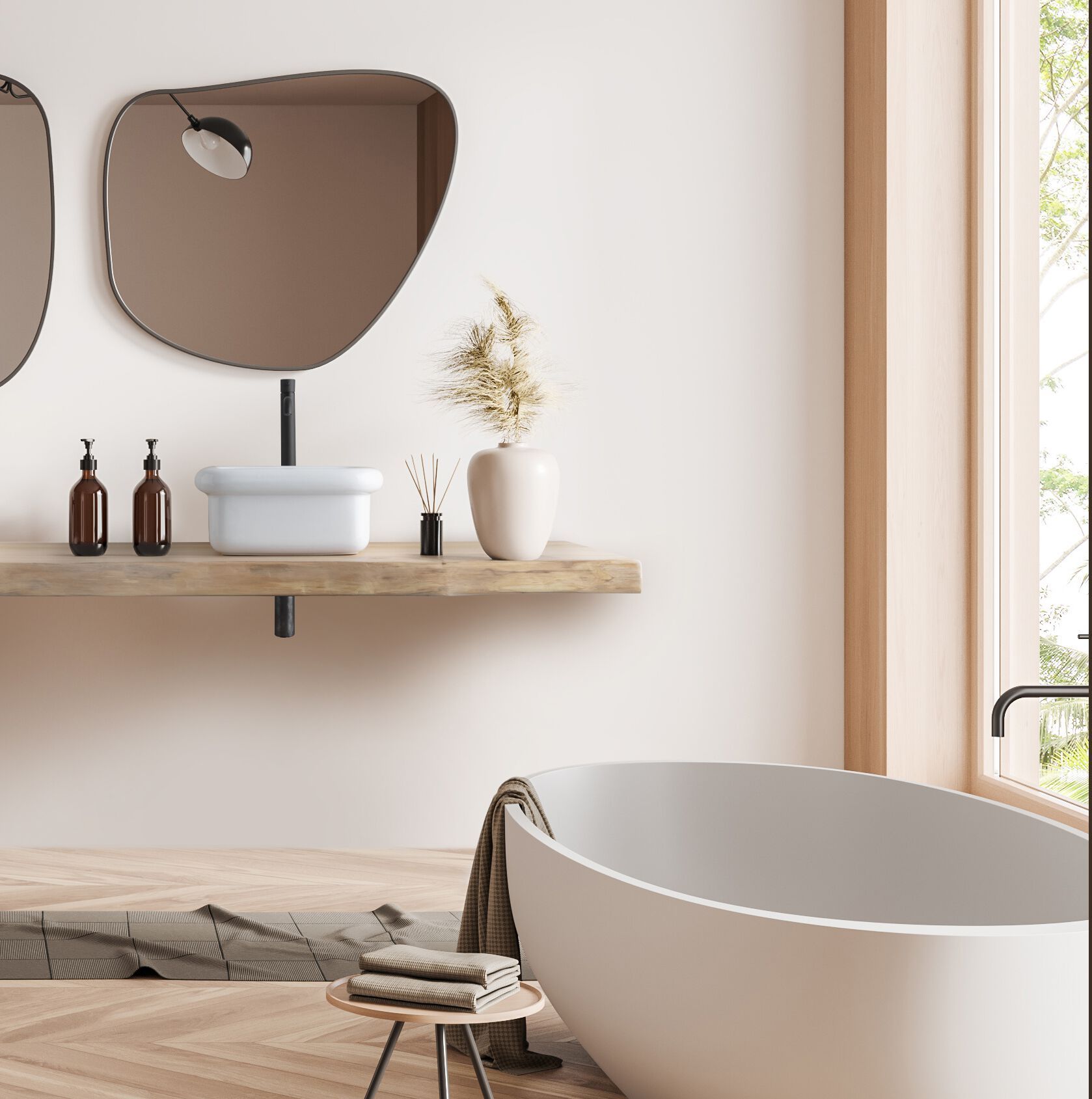 Деревянная полка BLEU PROVENCE PLANK 1 ARCH-00034946 - Вид №1