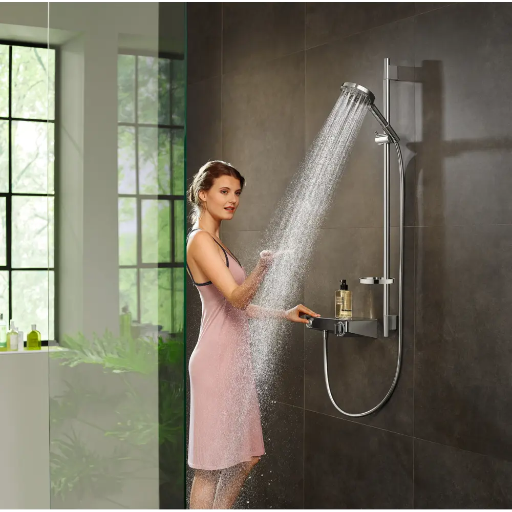 Лейка для душа Raindance PowderRain120 3 режима цвет хром Hansgrohe STLM-2191553 - Вид №14