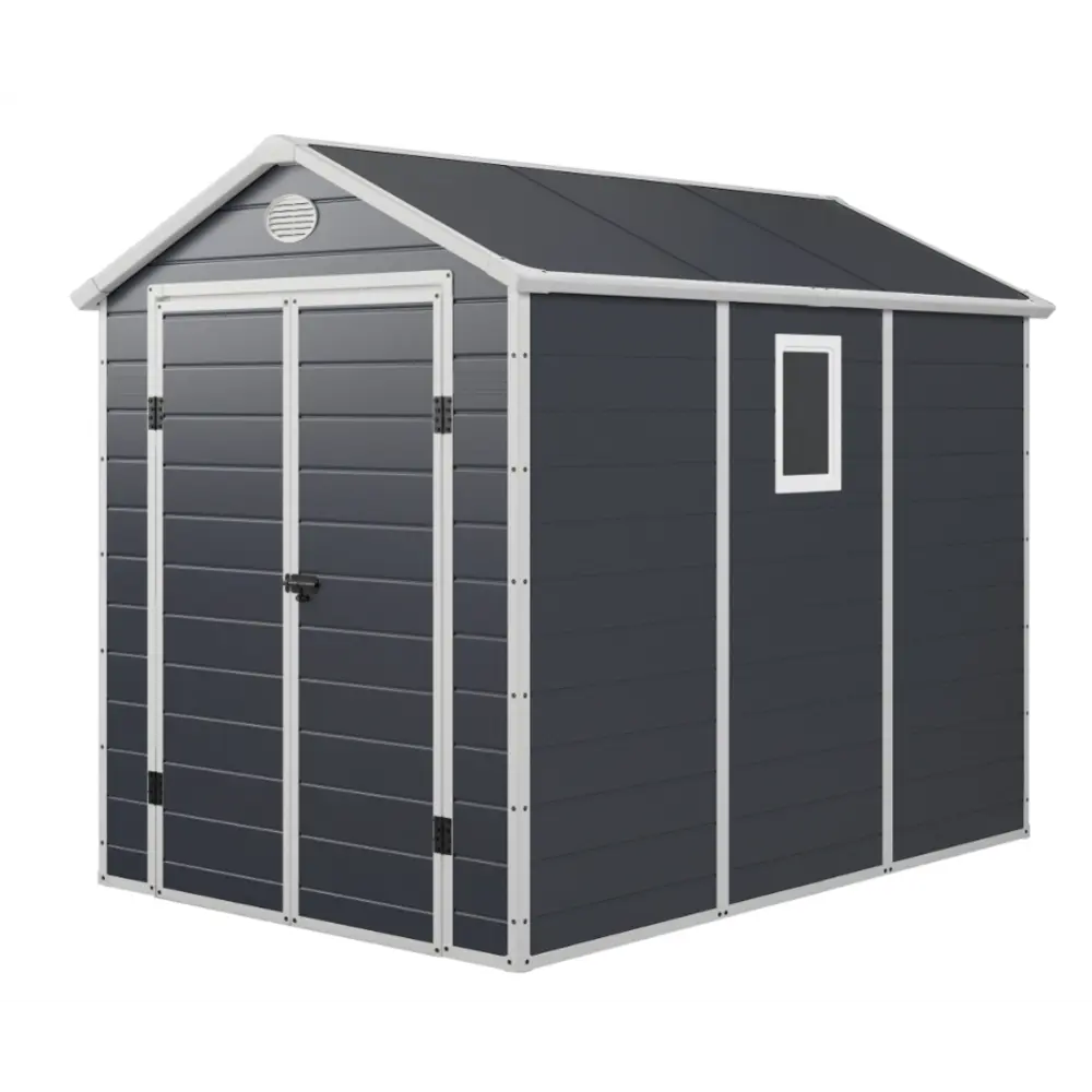 Хозблок AVA-E 1.9x2.84x2.26 м пластик серый Santreyd STLM-2195552