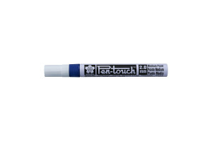 18135205 Маркер Pen-Touch тонкий стержень 2.0мм, Синий XPFKA 36 SAKURA
