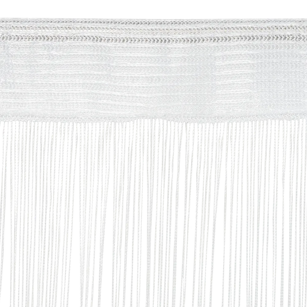 Штора нитяная 300x280 см однотон цвет белый INSPIRE STLM-2050276 - Вид №3