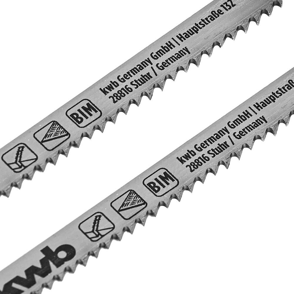 Пилка для лобзика по стали KWB T118BF, 2 шт STLM-2065205 - Вид №1