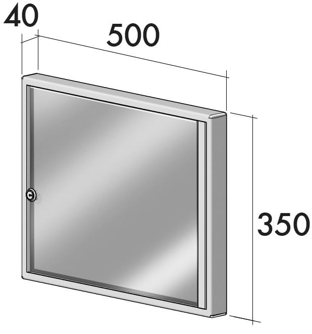 Отдельно стоящая настенная доска объявлений для общественных мест RAVASI Bacheche portacomunicati ARCH-00079281 - Вид №11