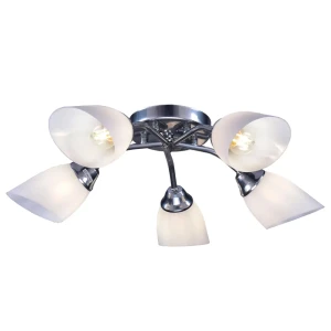 Люстра потолочная «Жанр» КС30305/5 5 ламп 17 м² цвет белый