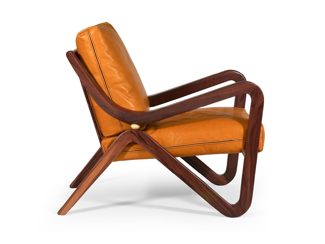 Кожаное кресло с подлокотниками Borzalino TAYLOR ARCH-00028159 - Вид №2