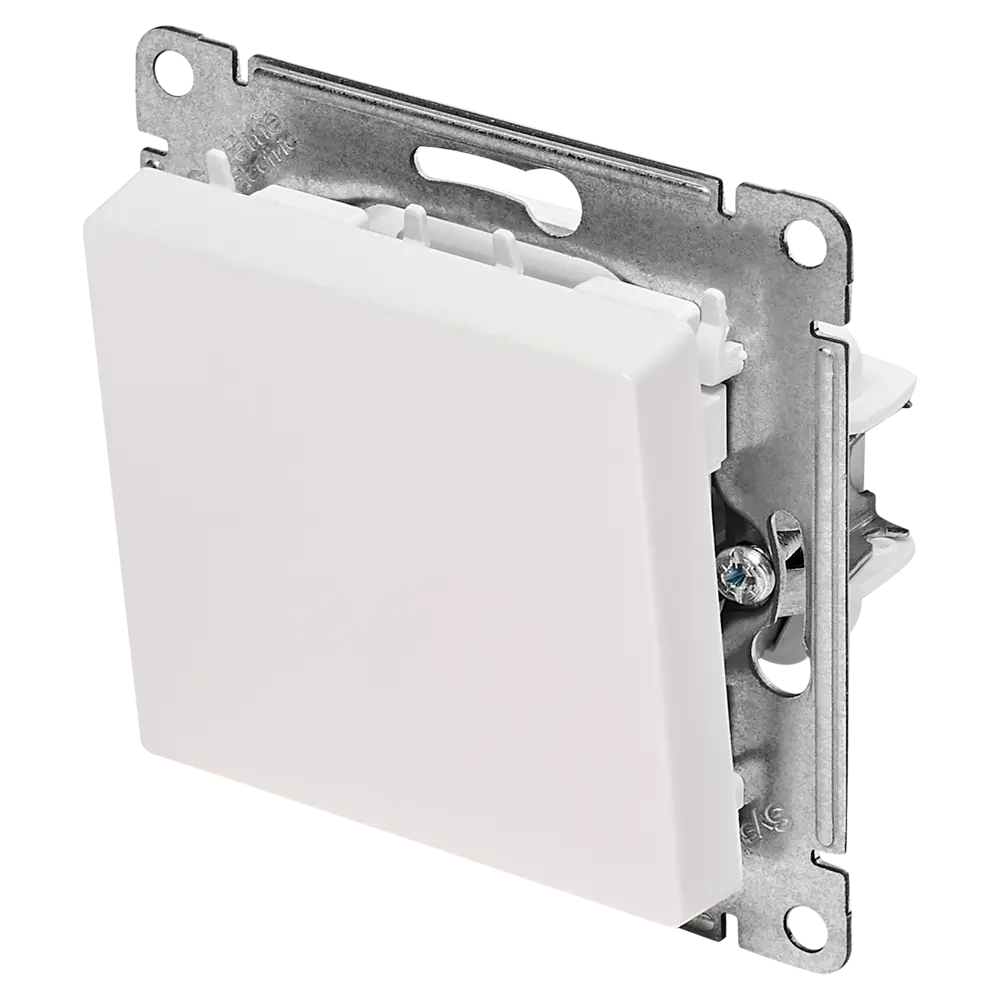 Выключатель встраиваемый Systeme Electric AtlasDesign 1 клавиша цвет жемчужный STLM-2023097 - Вид №1