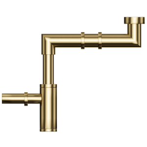A810-L Офсетный сифон и удлинительная трубка из латуни с PVD-покрытием duten