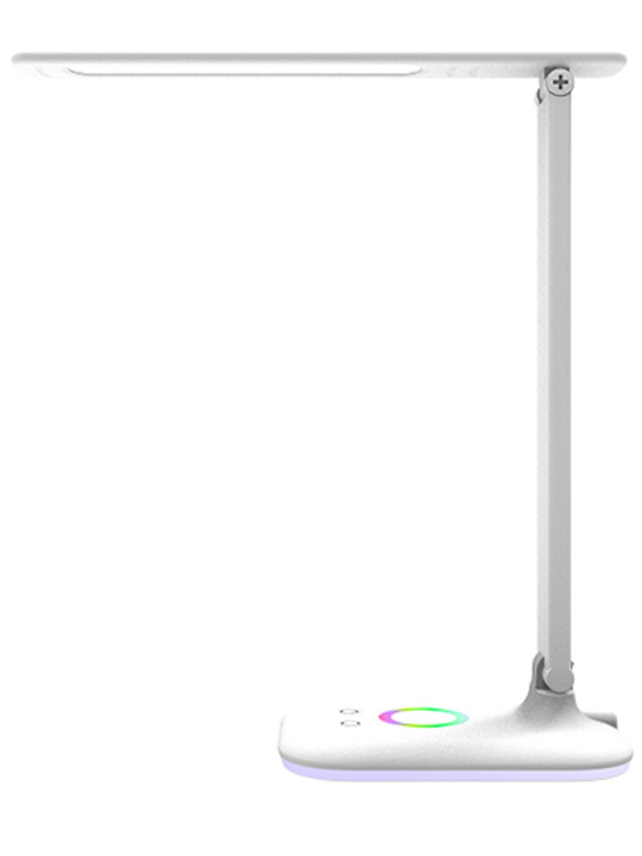 90332893 Настольная лампа светодиодная GLTL-031-1 800031 теплый белый свет цвет белый STLM-0188589 GENERAL LIGHTING SYSTEMS