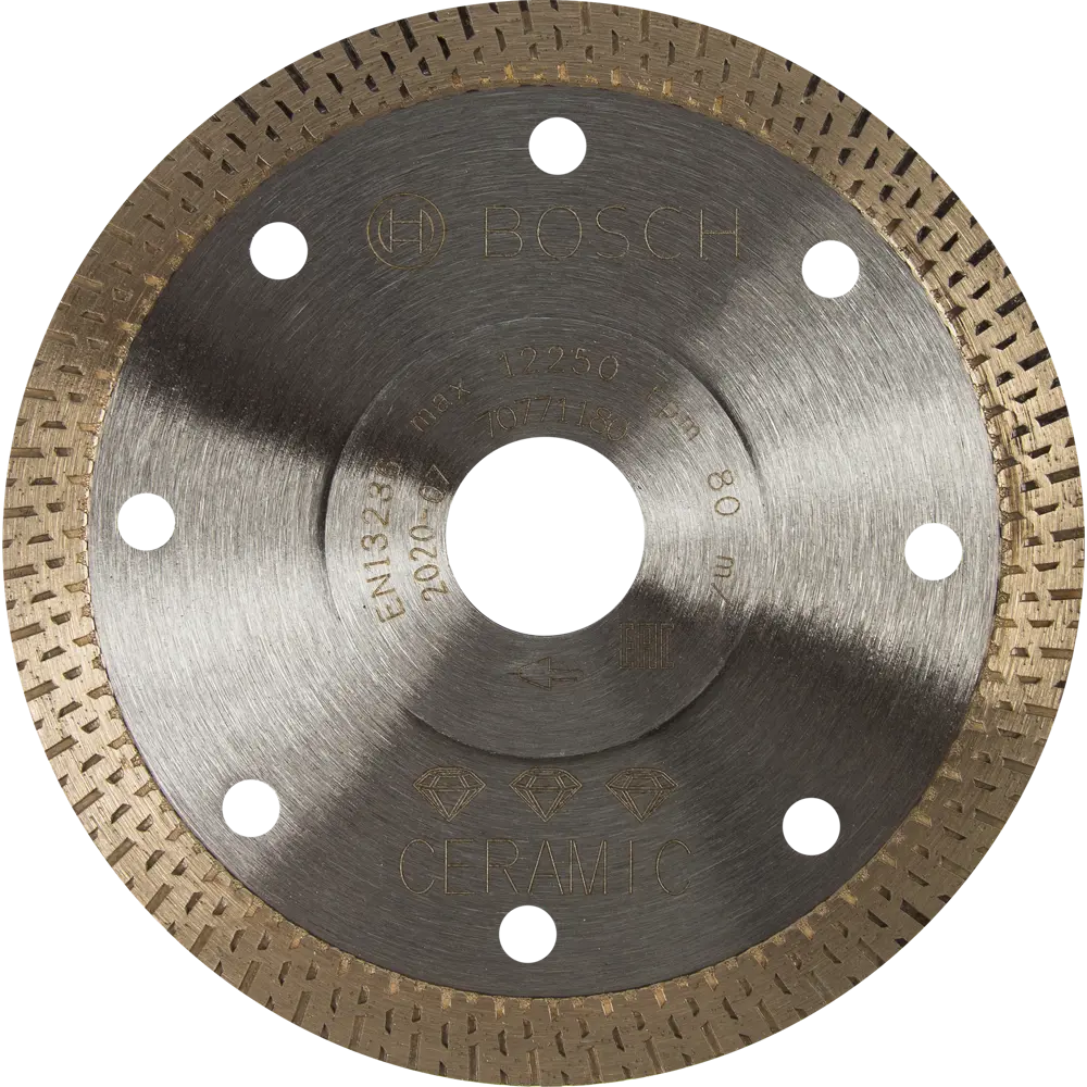 Диск алмазный по керамике Bosch Best for Hard Ceramic 2608615077 турбо 125x22.2x1.4 мм BOSCH PROFESSIONAL STLM-2130473 - Вид №1