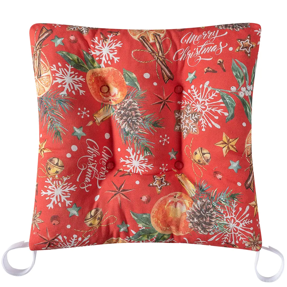 Сидушка Altali Пунш 40x40 см цвет красный STLM-2077761 - Вид №1