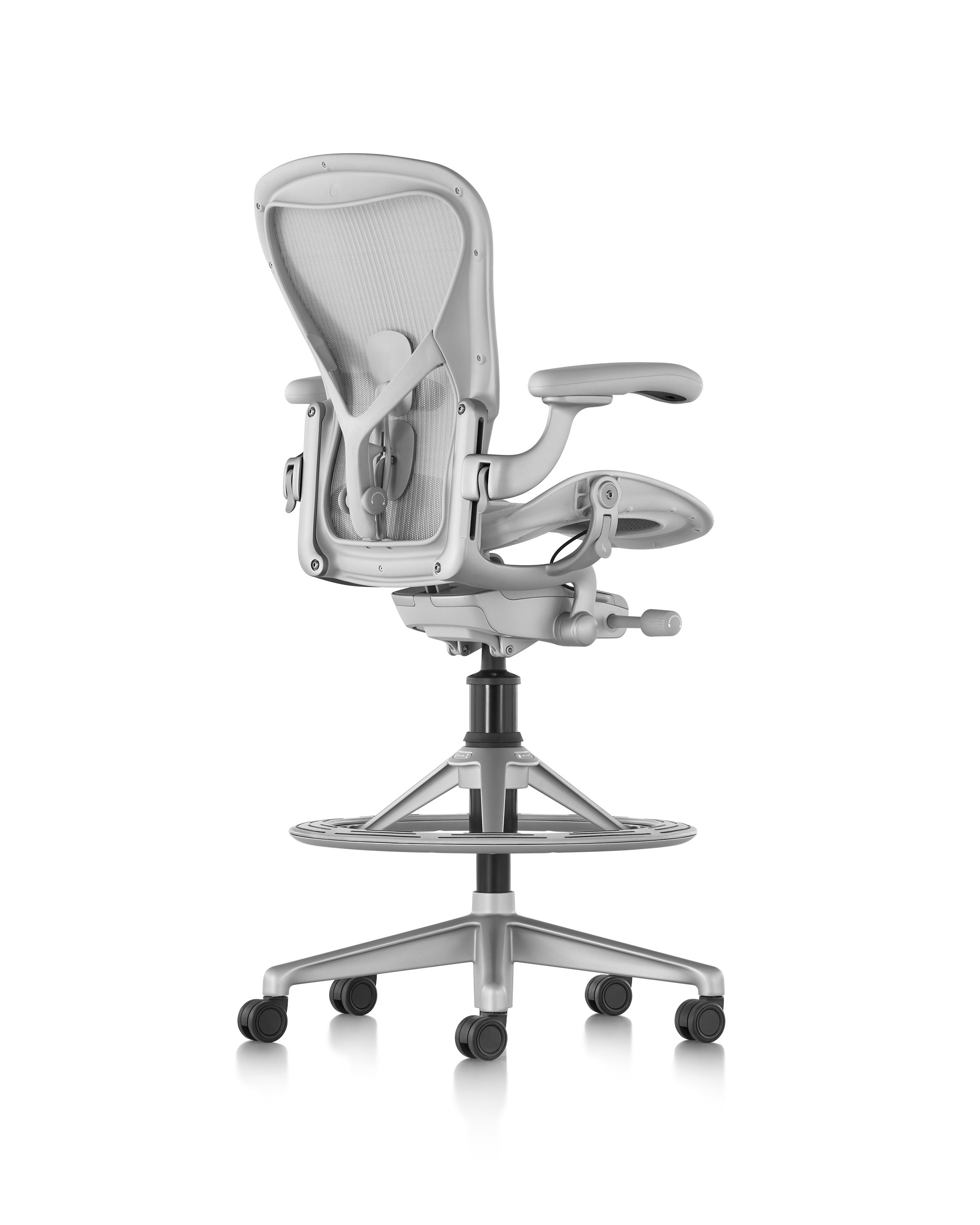 5 спиц поворотный офисный стул с подлокотниками Herman Miller Aeron ARCH-00029451 - Вид №37