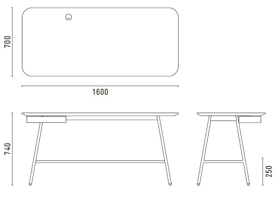 Стол из ясеня SP01 Holland ARCH-00046371 - Вид №6