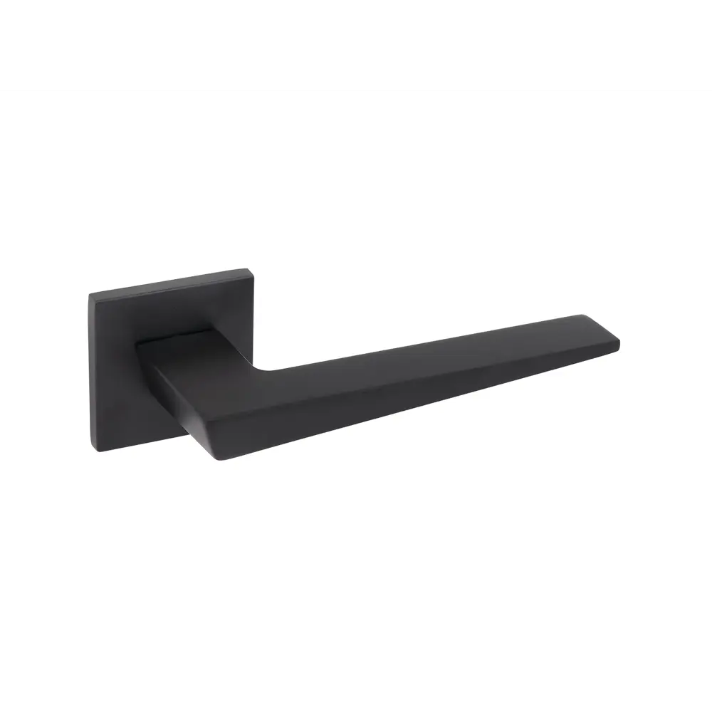 Дверные ручки Palladium Z 222 BB, без запирания, комплект, цвет черный STLM-2181401