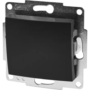 Выключатель Lezard Karina цвет черный бархат