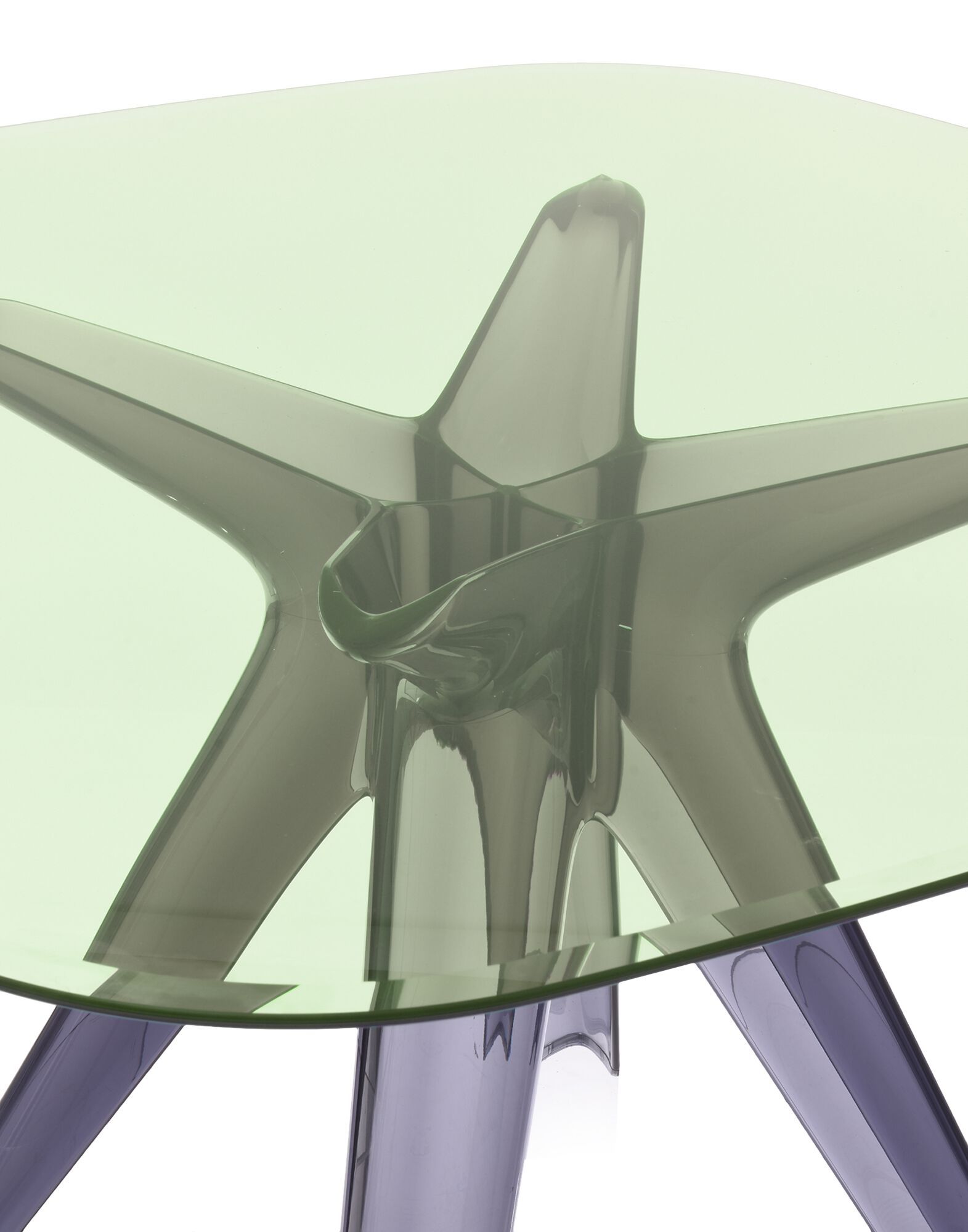 Квадратный стол из хрусталя и инженерного пластика Kartell SIR GIO ARCH-00107757 - Вид №54