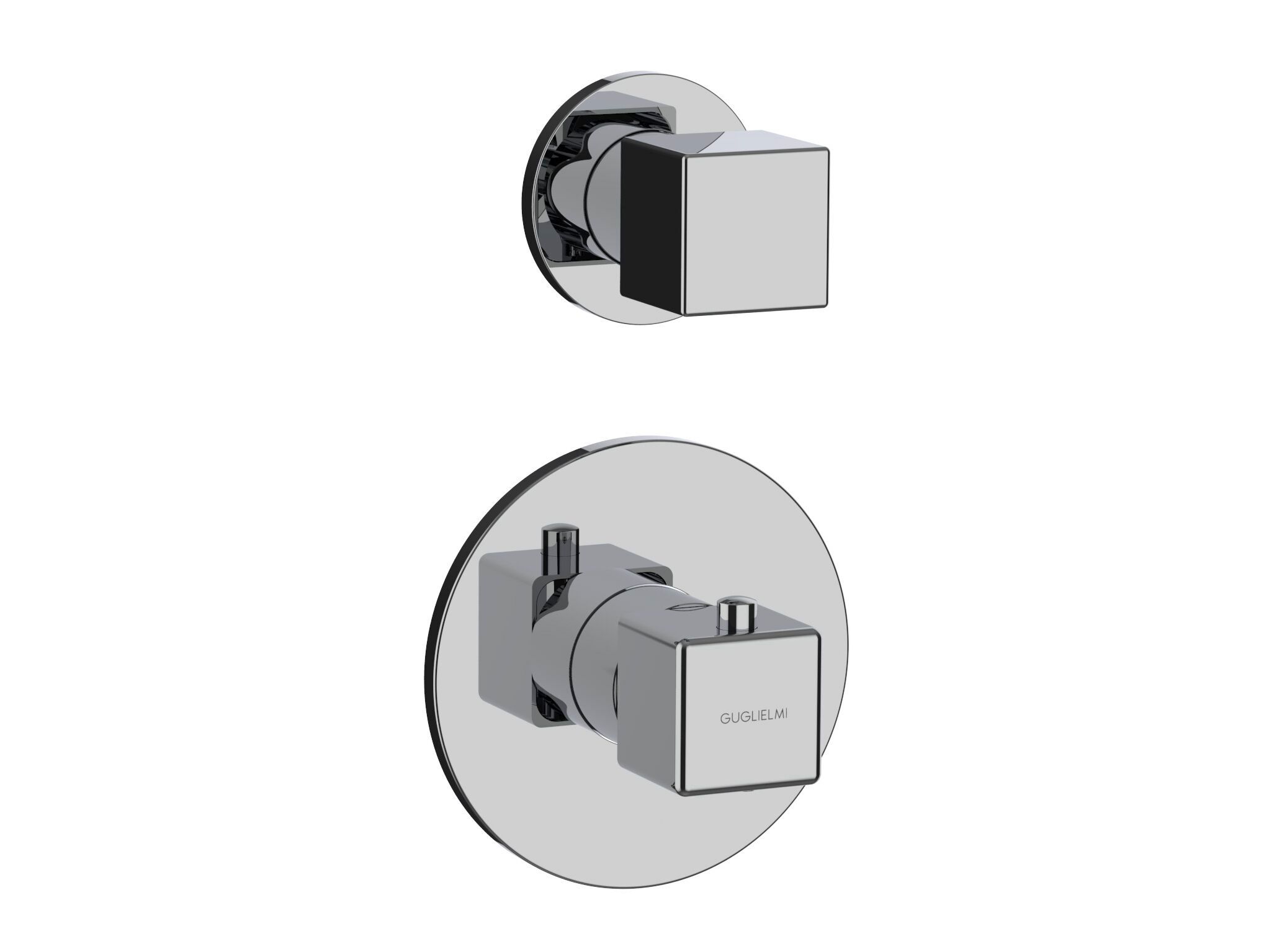Однорычажный термостатический смеситель для душа GUGLIELMI RUBINETTERIE G&amp ARCH-00070756 - Вид №1