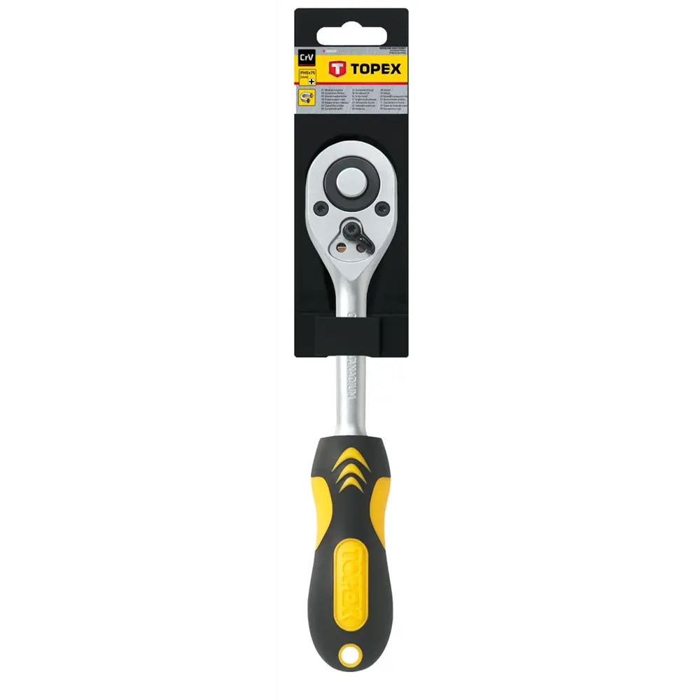 Трещотка Topex, 1/4 дюйма, 150 мм STLM-2142967 - Вид №1