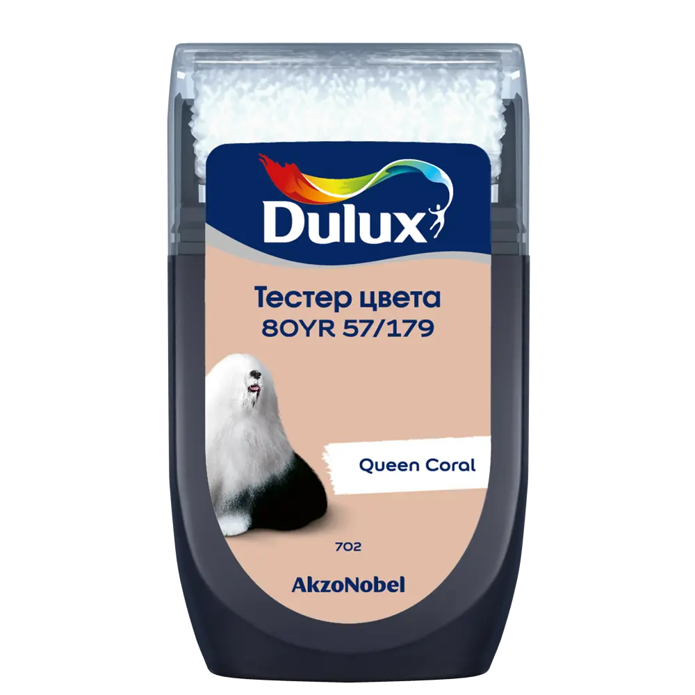 Тестер краски для стен Dulux 80YR 57/179 Queen Coral 30 мл STLM-2040311 - Вид №1