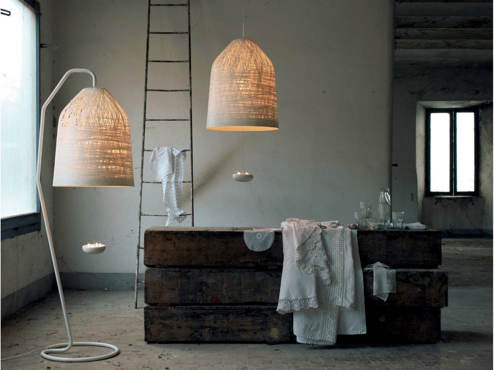 Подвесной светильник из стекловолокна Karman Затемнение ARCH-00039545 - Вид №8