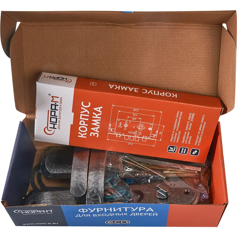 НОРА-М Врезной замок для китайских дверей левого открывания 85539374 STLM-0063691 - Вид №6