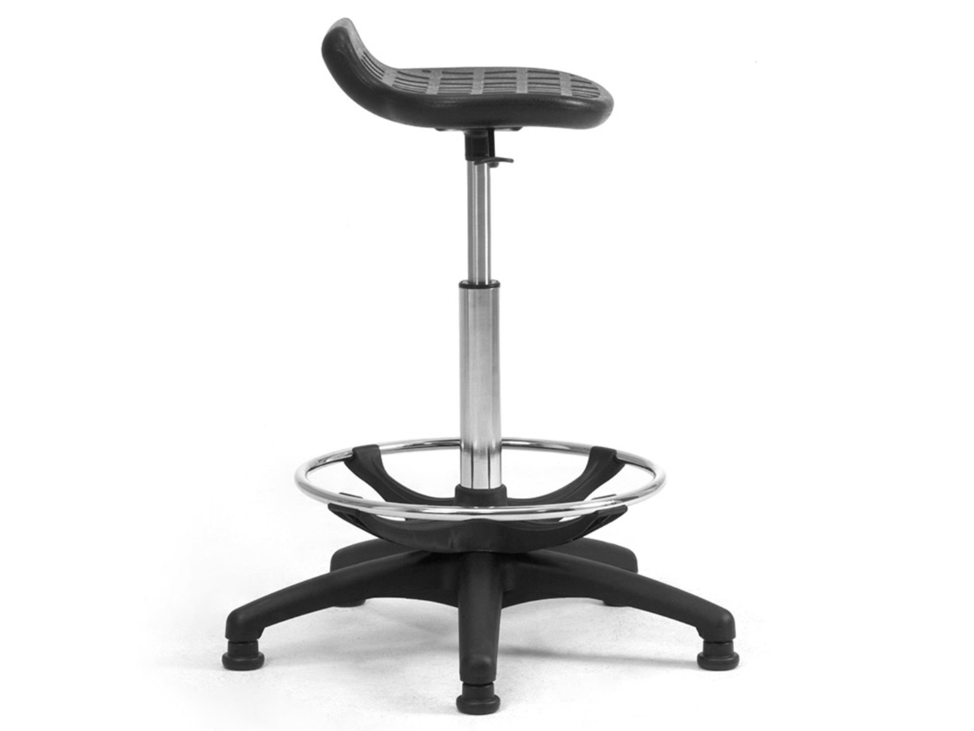 Полиуретановый регулируемый по высоте офисный стул с подставкой для ног Leyform Officia ARCH-00062021 - Вид №1