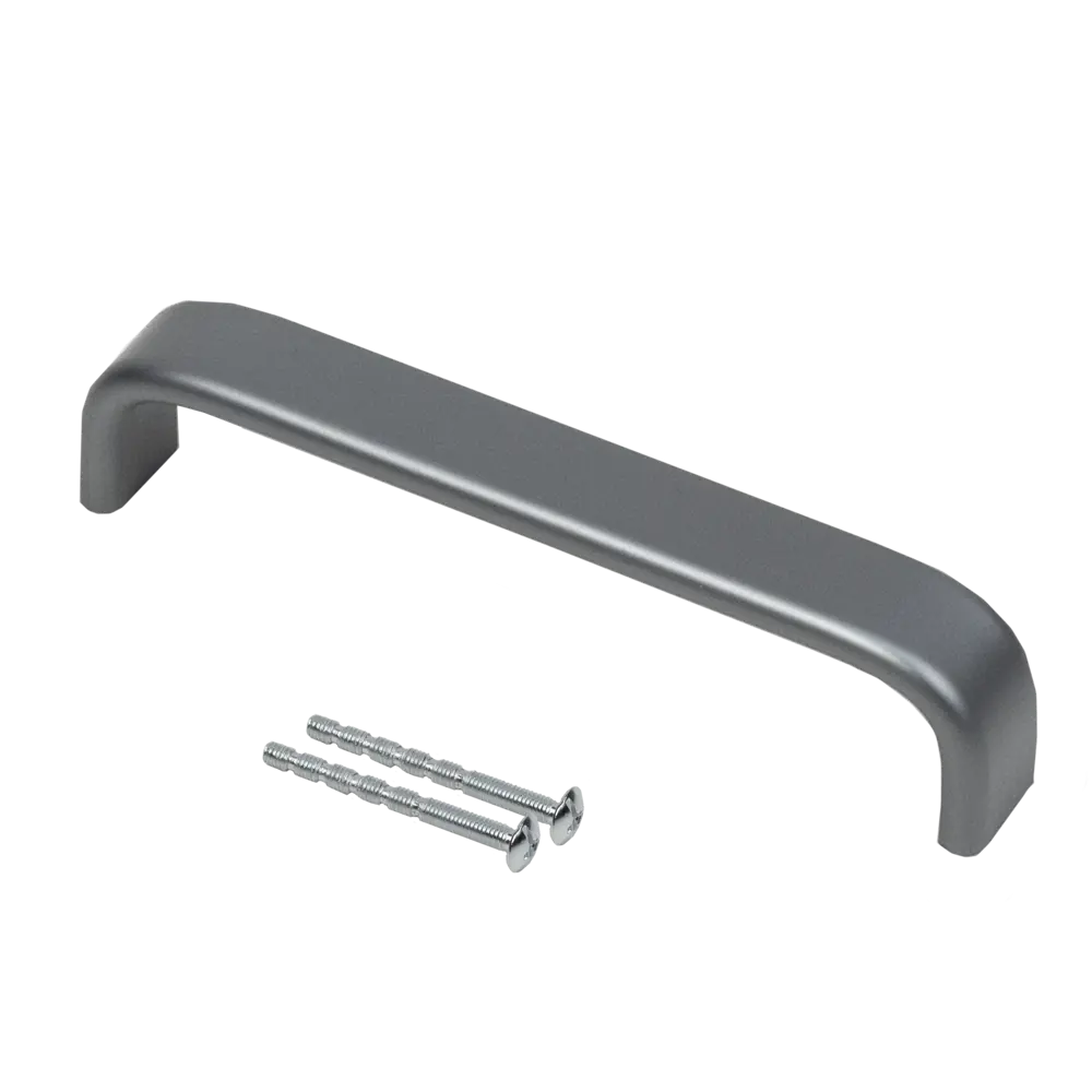Мебельная ручка-скоба UA340-160 160 мм графит AKS STLM-2037478 - Вид №3
