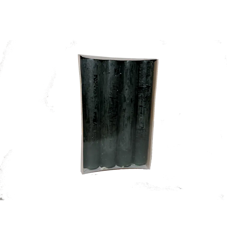 Свеча столовая рустик ø22 h140 мм цвет зеленый 4 шт Santreyd STLM-2108904 - Вид №2