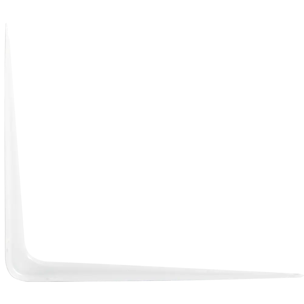 Кронштейн для полки Larvij Utility 20x22.5 см нагрузка до 10 кг металл цвет белый STLM-2087450 - Вид №2