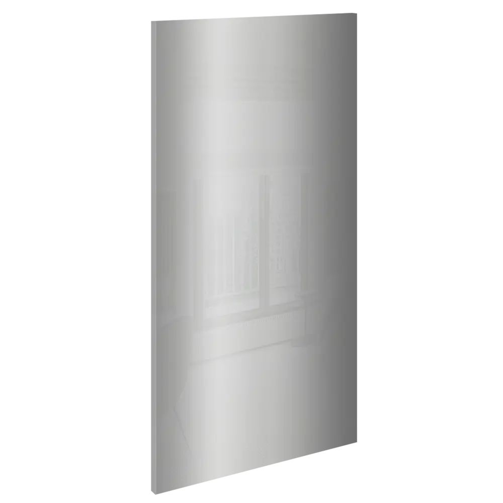 Фасад кухонного шкафа Аша 39.7x76.5 см KONSENSA ДСП цвет серебро Аша серебро STLM-2064769 - Вид №1