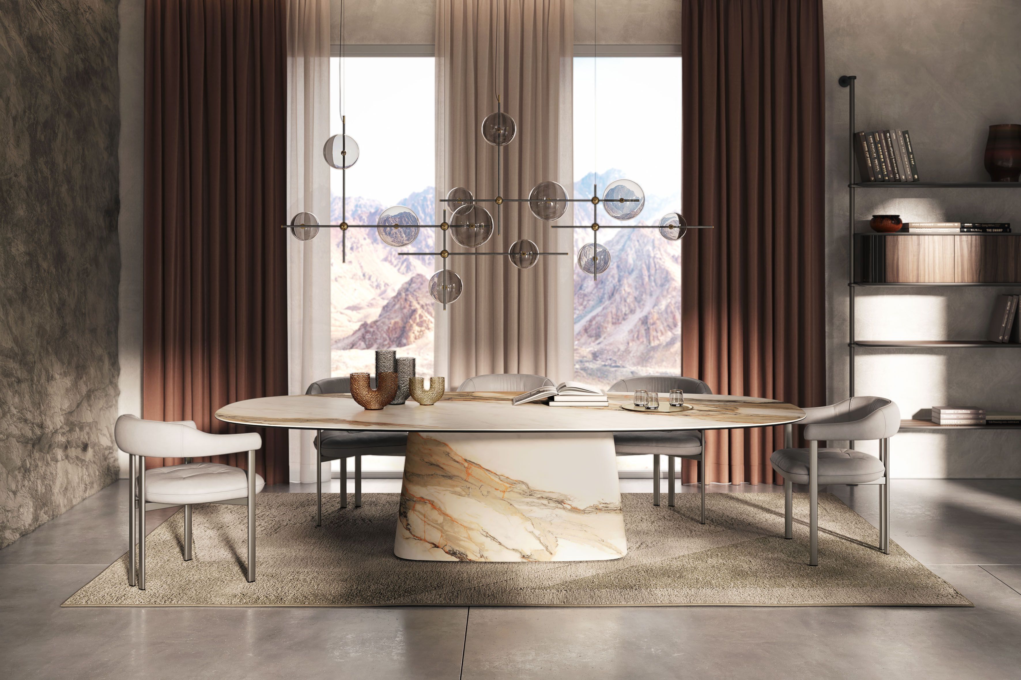 Керамический стол Cattelan italia Наполеон ARCH-00047770 - Вид №11