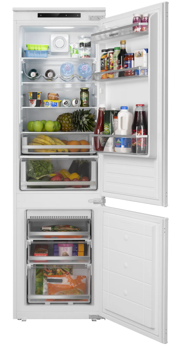 9168741 Встраиваемый холодильник Meferi MBR177 COMBI NO FROST POWER STDN-0083920 - Вид №3