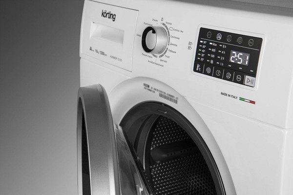 KWM 60F12105 Полноразмерные стиральные машины / 850х595х600, фронтальная загрузка, 10 кг, 1200 об/мин, сенсорное управление, led индикация настроек и этапов выполнения программы, цифровой дисплей с индикацией продолжительности программы, отложенный старт Santreyd  - Вид №2