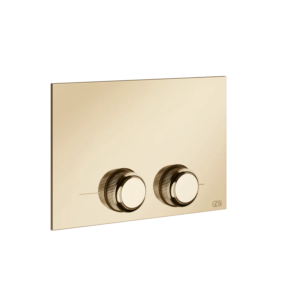 Запорная пластина 54657 735 Gessi Venti20 ТЕПЛАЯ БРОНЗА PVD 54657735