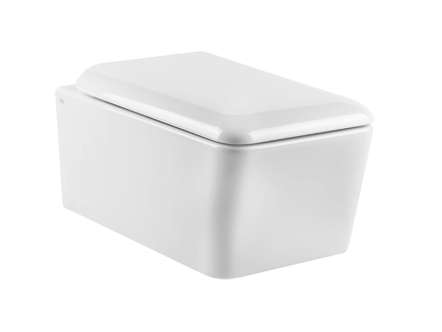 Керамический подвесной туалет Gessi прямоугольник ARCH-00035549 - Вид №1