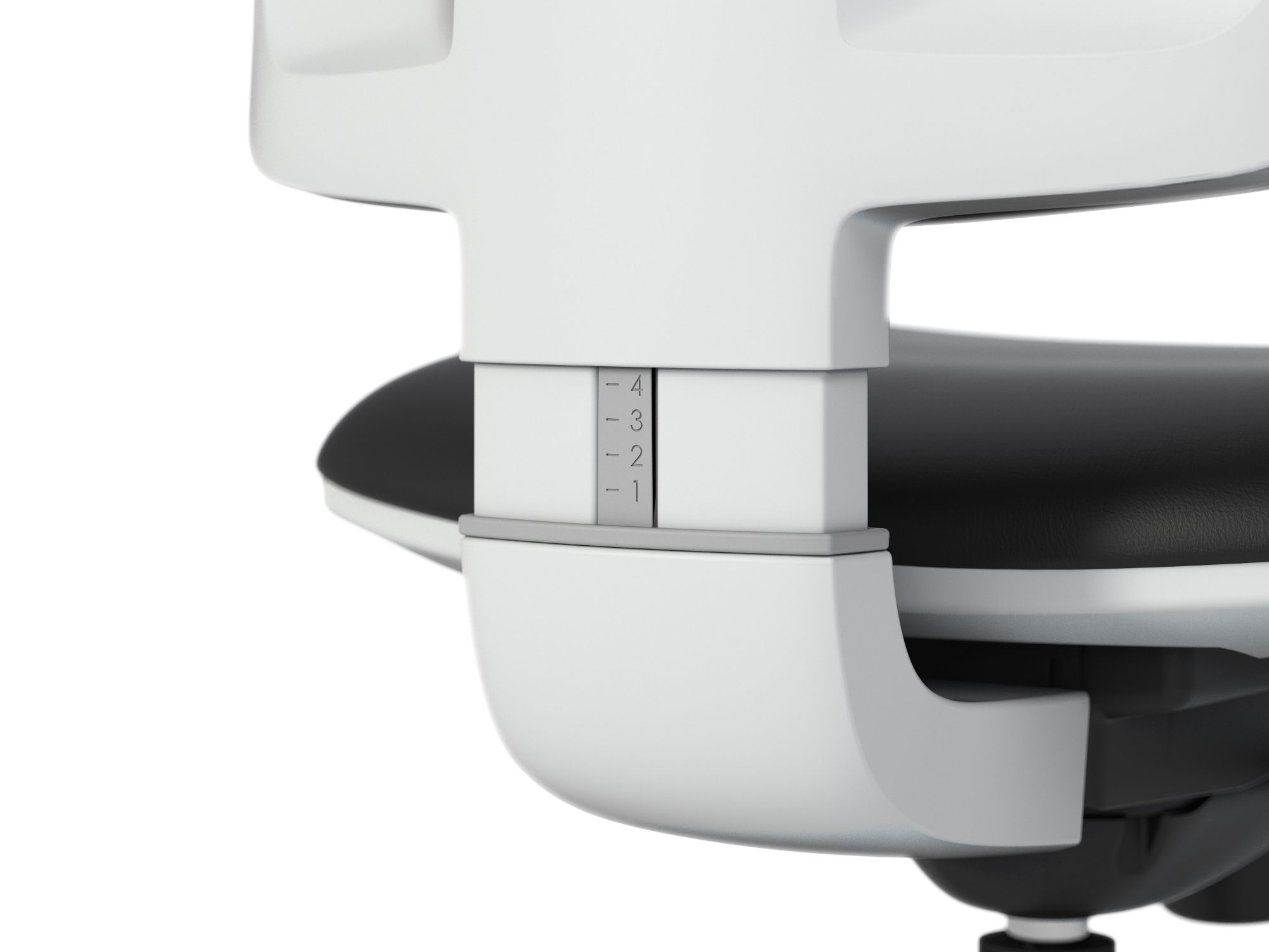 5-спицевое вращающееся офисное кресло SITLOSOPHY® Mirai White ARCH-00152861 - Вид №2