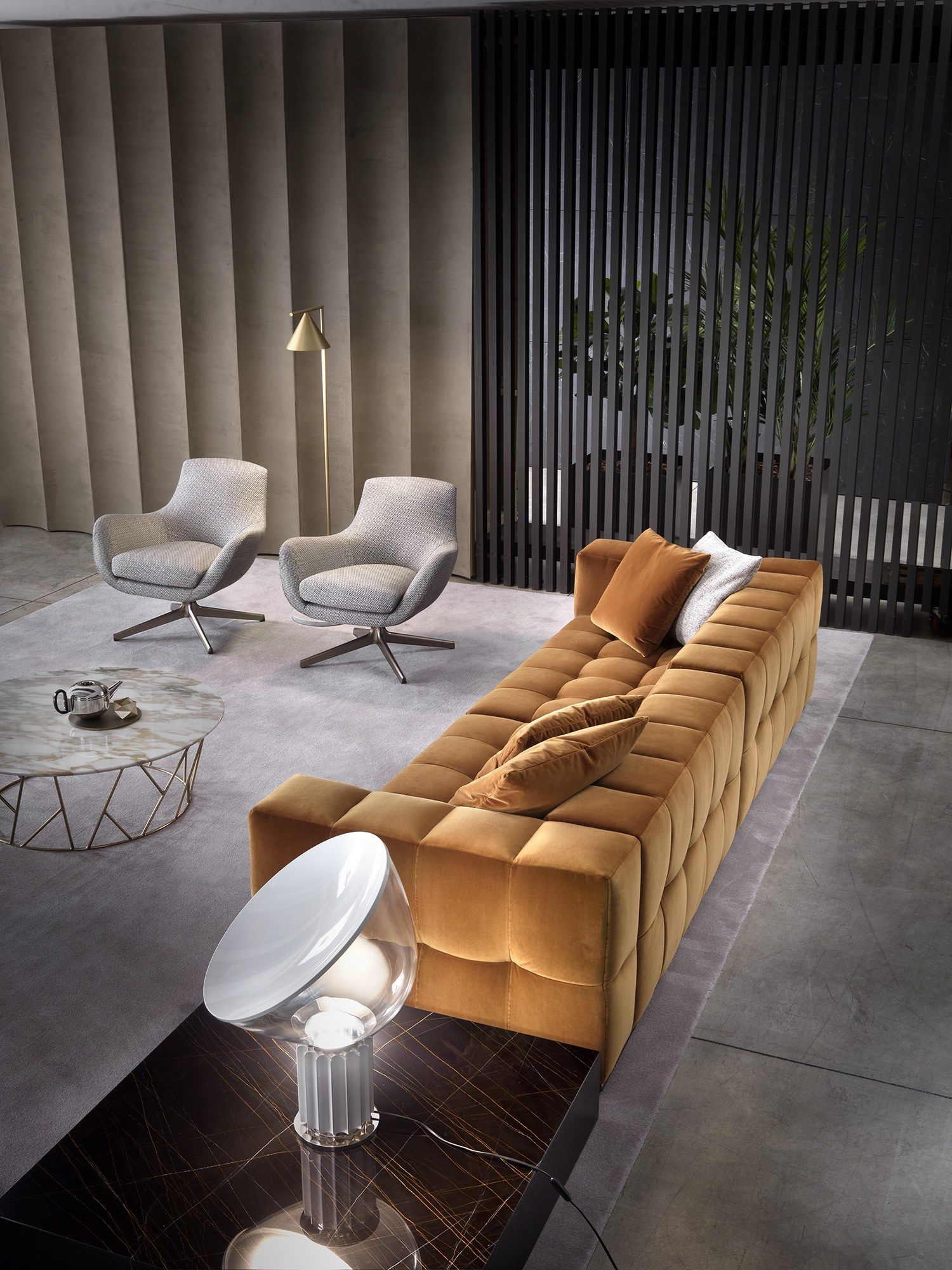 Спицевое вращающееся кресло с подлокотниками Marelli BRERA ARCH-00121414 - Вид №9