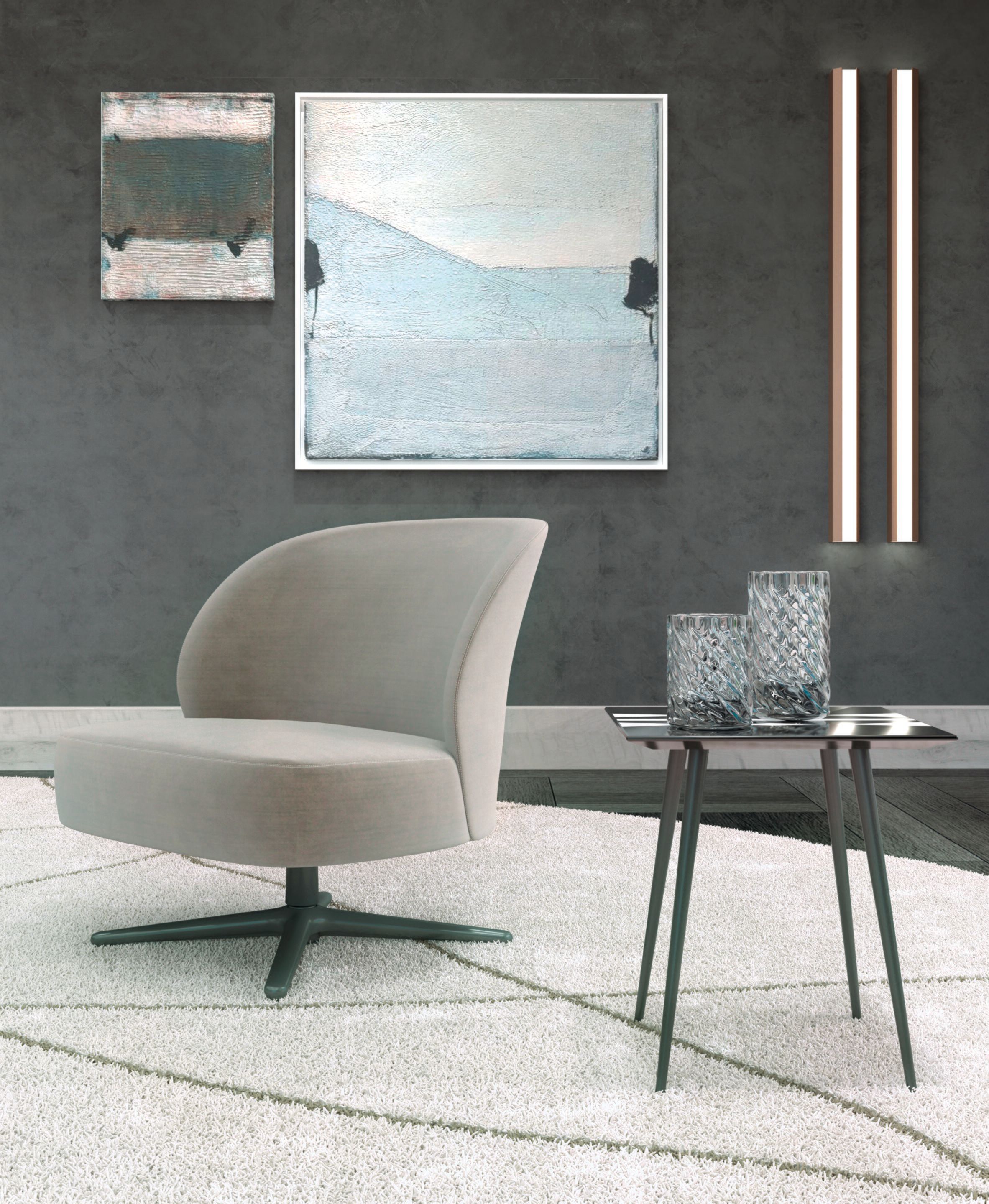 Тканевое вращающееся кресло Casamilano DHORA SLIM ARCH-00036882 - Вид №7