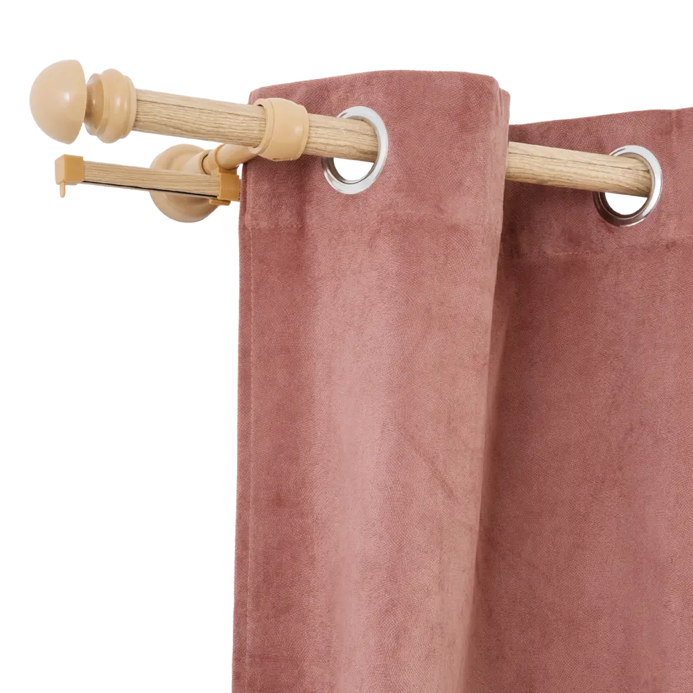 Карниз двухрядный 300 см металл/пластик цвет бежевый РУССКИЕ КАРНИЗЫ STLM-2133557 - Вид №2